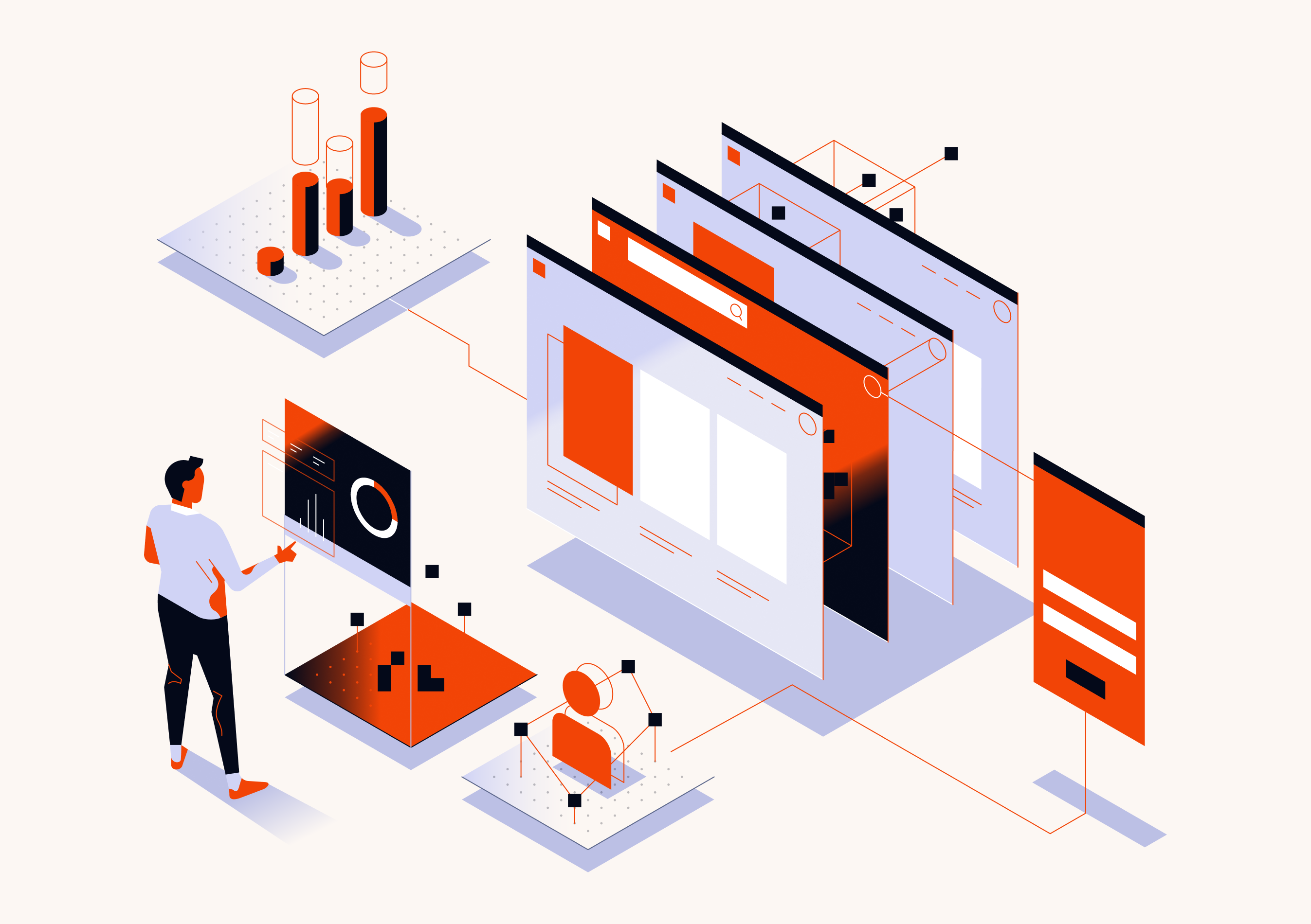 Digital Technology and Data platforms representing cloud modernization